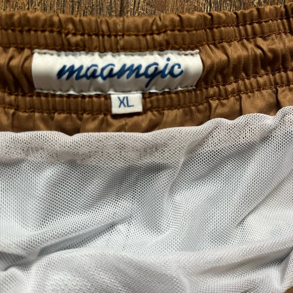 Maamgic ChinoWave Parrot Print Swim Trunks men’s‎ size XL